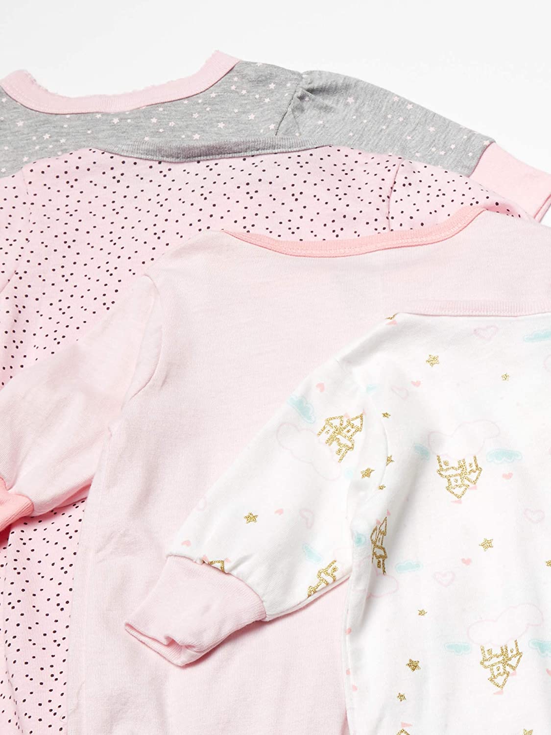 Gerber Baby Girls' 4 Pack Sleep 'N Play Footie - Image 2